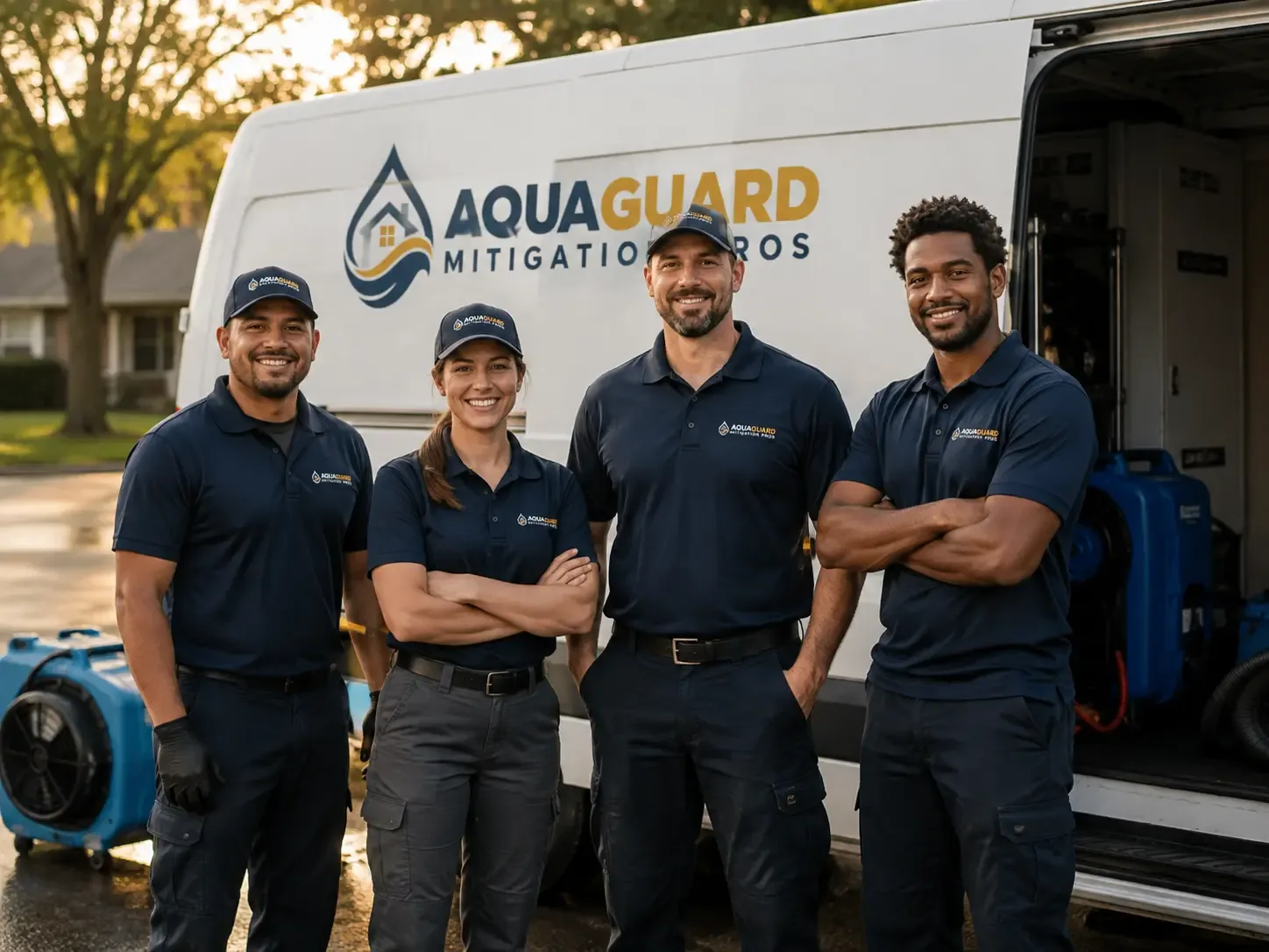 Water Damage Mitigation company in Pineville, PA